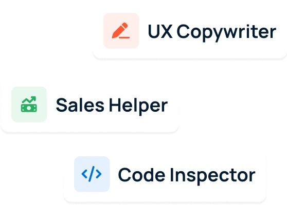 Customize for all workflows and roles