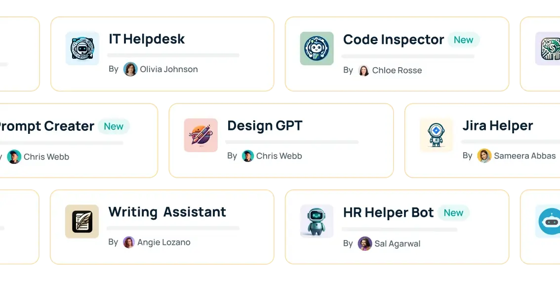 No-code custom AI agents