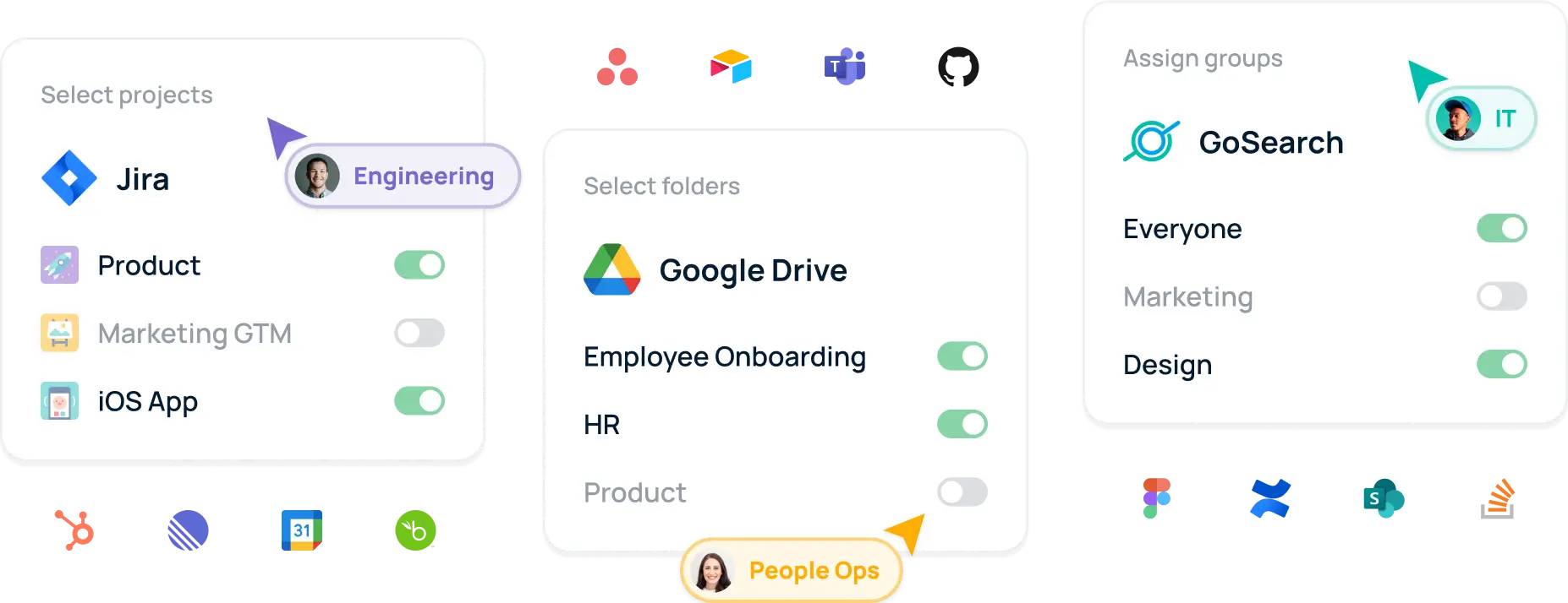 GoSearch workspace connectors